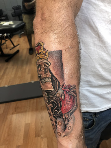 Explore small harry potter tattoo ideas, creative tattoo ideas in Sarasota, available at SEVEN SINS Tattoo Studio