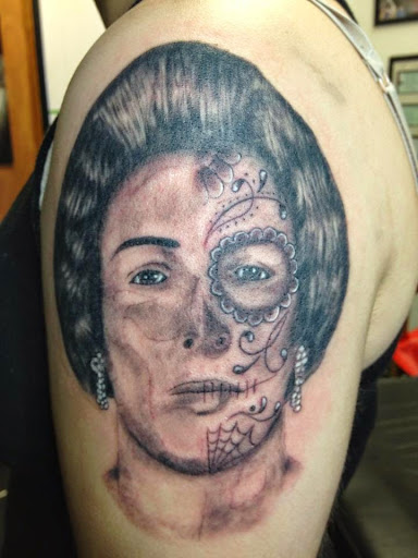 Explore son memorial tattoo ideas, creative tattoo ideas in Albuquerque, available at Tattoosbyfrankieg