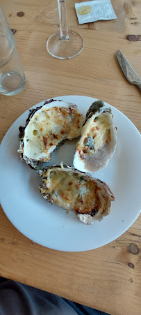 Huîtres Rockefeller du Restaurant de fruits de mer Le mazet de thau à Loupian - n°8