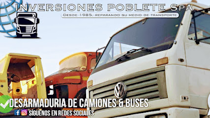 Desarmaduria de Camiones & Buses. INVERSIONES POBLETE