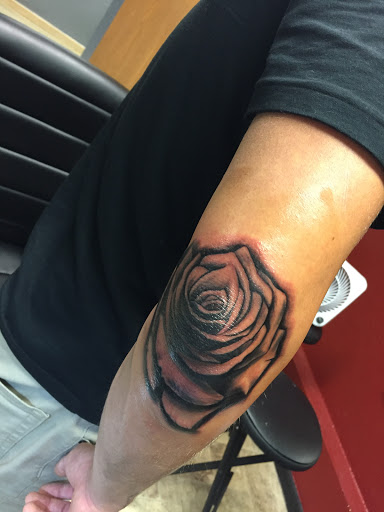 Explore ghost tattoo ideas, creative tattoo ideas in Marshfield, available at All The Above Tattoo Studio