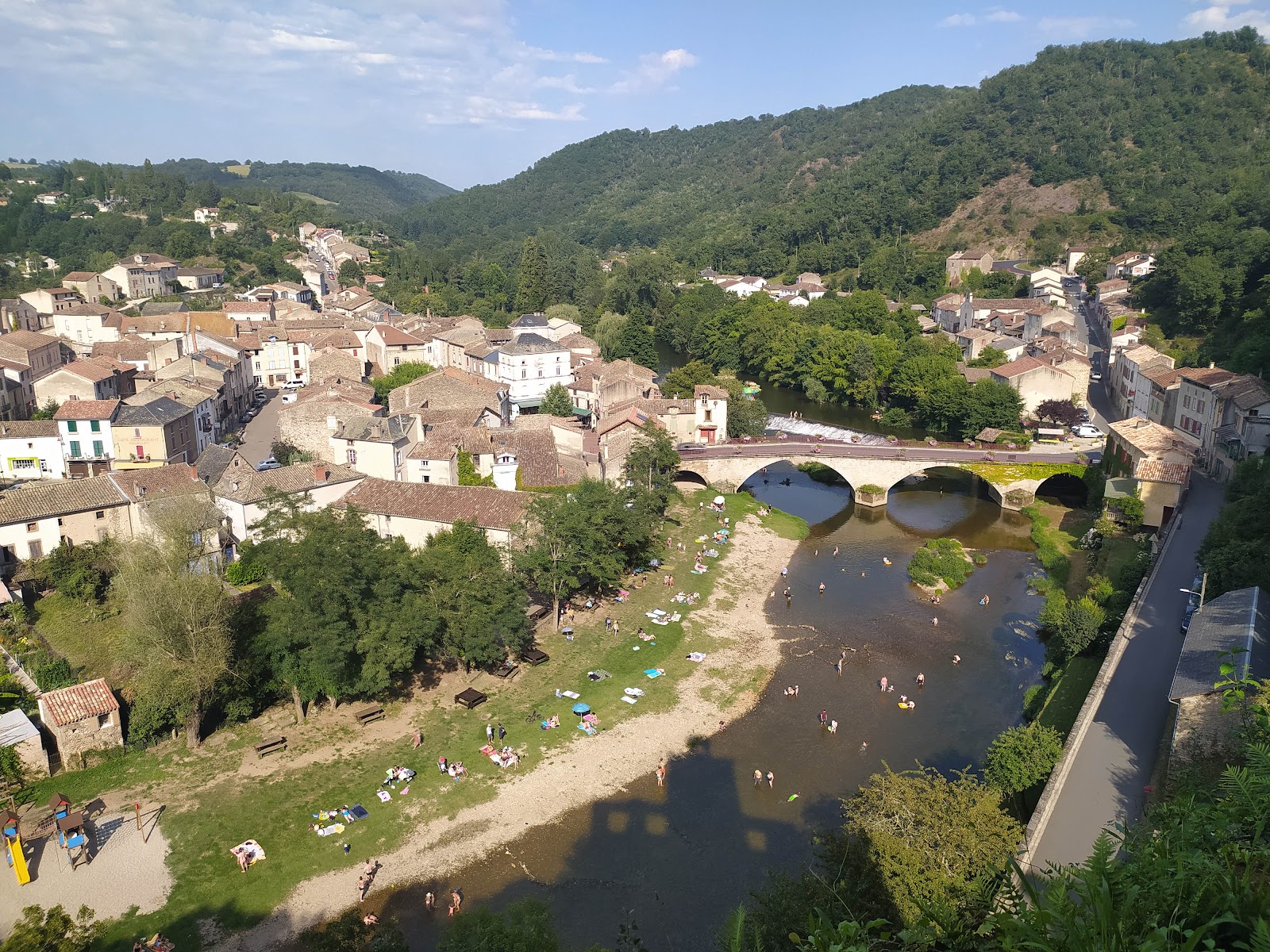 Berge du Viaur, Laguepie Beach photo #8