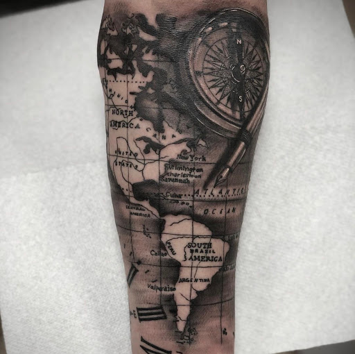 Explore fingerprint tattoo ideas, creative tattoo ideas in Colorado Springs, available at West Side Tattoo