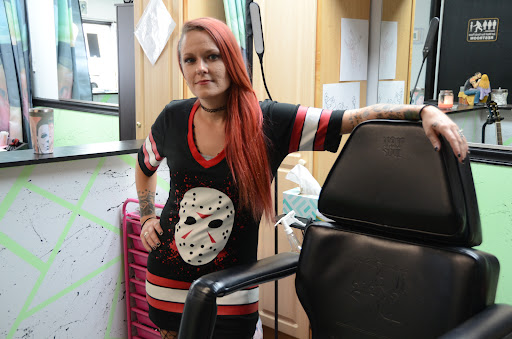 Explore christian tattoo ideas for women, creative tattoo ideas in Bradley, available at Rogers Tattooing & Body Piercing