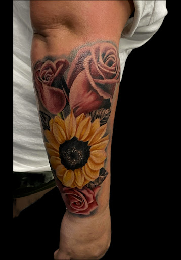 Explore childhood tattoo ideas, creative tattoo ideas in Nashville, available at RedBird Tattoo