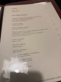 Restaurant Trattoria dell' Orso à Orvieto - menu / carte