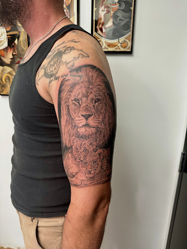 Explore tool tattoo ideas, creative tattoo ideas in Elyria, available at Tried and True Tattoo