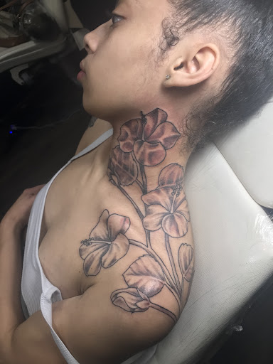 Explore good shoulder tattoo ideas, creative tattoo ideas in Lake Charles, available at Brand-X Tattoo & Piercing