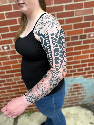 Explore cross tattoo ideas for woman, creative tattoo ideas in Strasburg, available at Champion Tattoo Company