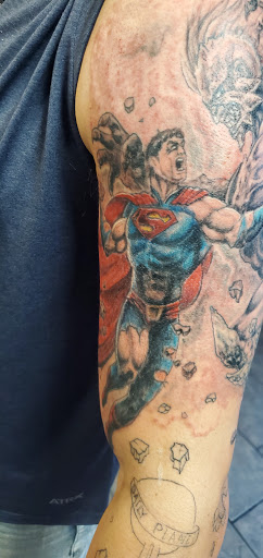 Explore tattoo arm sleeve ideas for men, creative tattoo ideas in Chicopee, available at INkd By Coleman