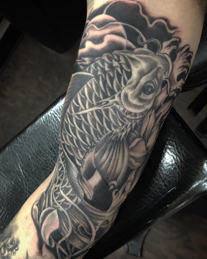 Explore pharmacy tattoo ideas, creative tattoo ideas in Santa Rosa, available at Eternal Art Tattoo Gallery