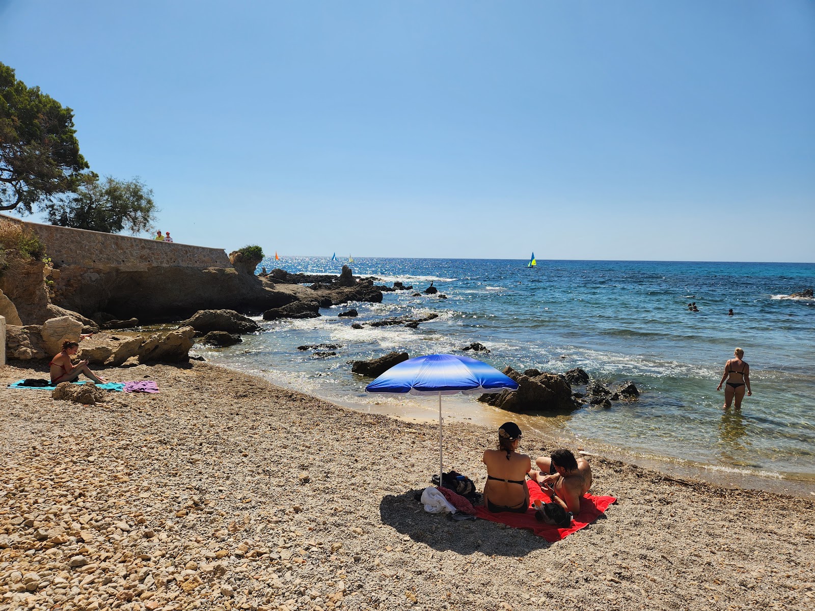 Photo of Platja de na Ferradura with straight shore