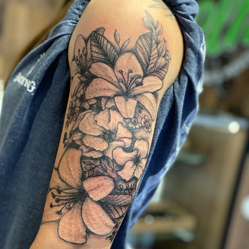 Explore small paw print tattoo ideas, creative tattoo ideas in Fort Oglethorpe, available at The Helm Tattoo & Piercing