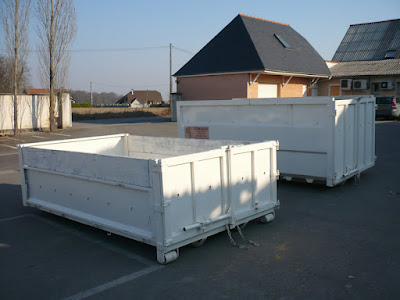 Location benne déchets terre à Metz