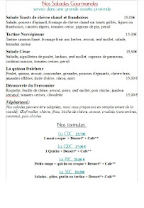 Restaurant Le Ferronnier dans les Nuages à Douai - menu / carte
