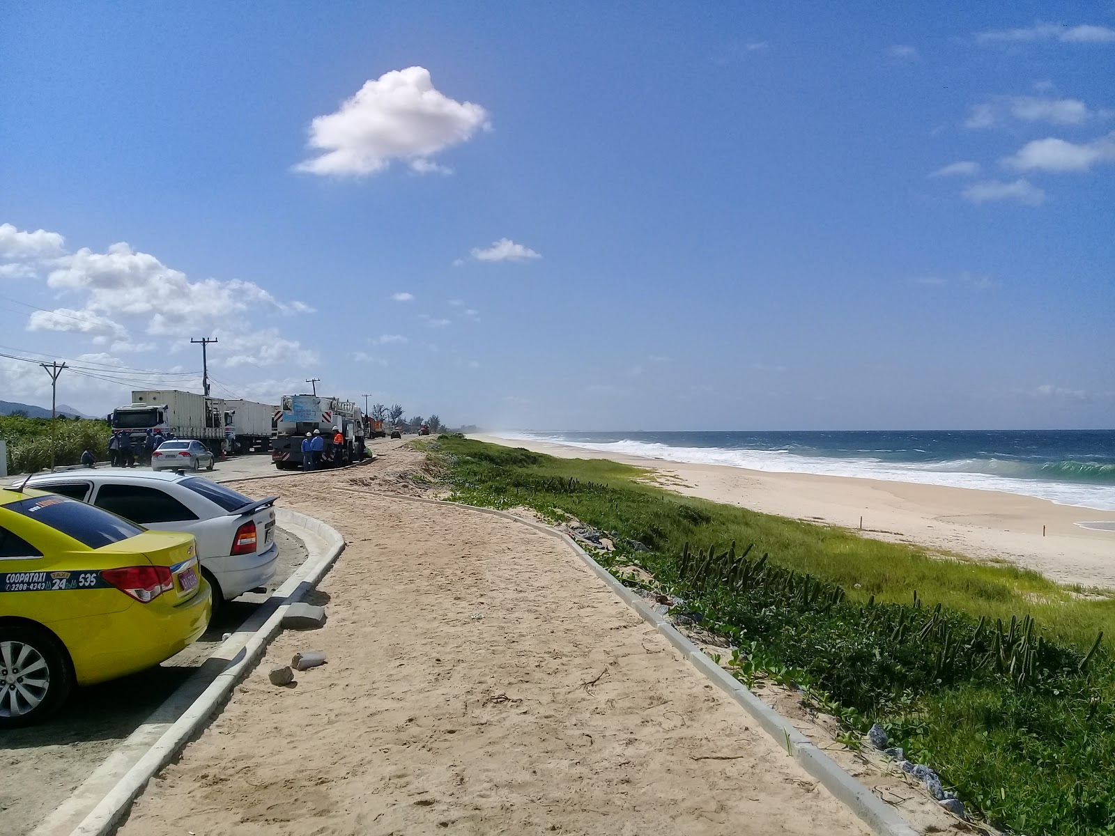 Foto van Praia da Sacristia en de nederzetting