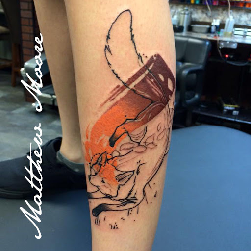 Explore simple cartoon tattoo ideas, creative tattoo ideas in Ponchatoula, available at Rougarou Collective Tattoo Shop