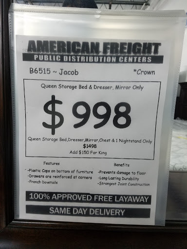 Furniture Store «American Freight Furniture and Mattress», reviews and photos, 3939 Forsyth Rd, Winter Park, FL 32792, USA