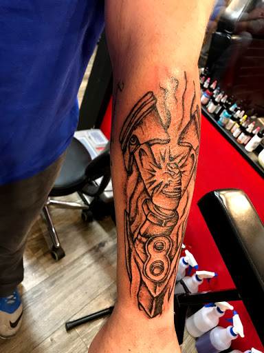 Explore knight tattoo ideas, creative tattoo ideas in Lexington, available at LexInk Tattoo