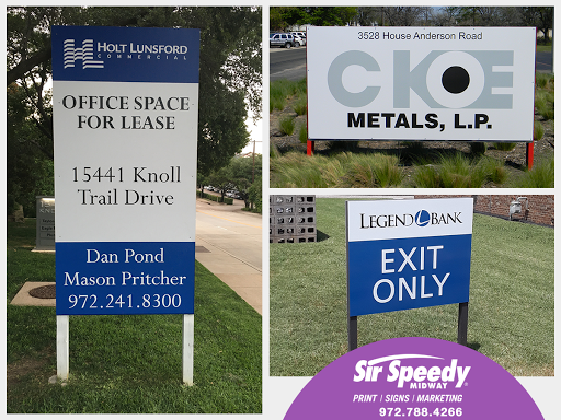 Commercial Printer «Sir Speedy Midway», reviews and photos, 2001 Midway Rd #128, Carrollton, TX 75006, USA