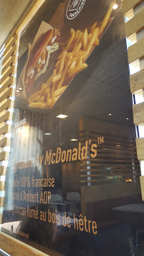 Menu / carte de McDonald's à Saint-Nazaire
