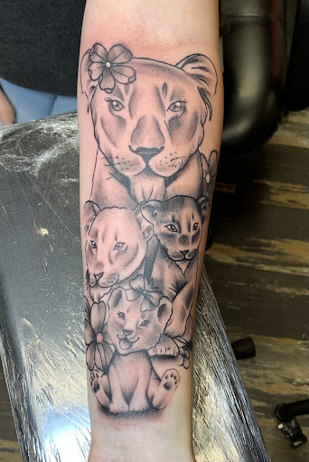 Explore hello kitty tattoo ideas, creative tattoo ideas in Junction City, available at Junction City Tattoo