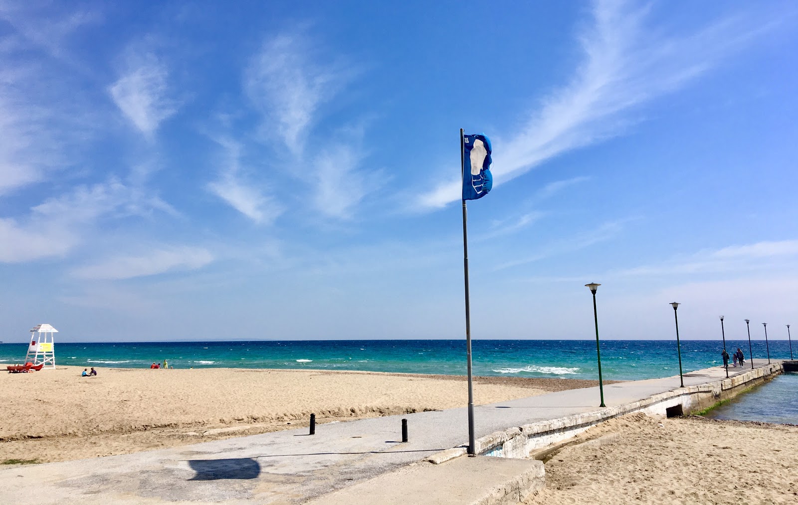 Foto di Nea Kallikratia area del resort sulla spiaggia