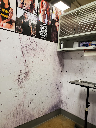 Explore leg tattoo ideas black male, creative tattoo ideas in Albuquerque, available at Factory Edge