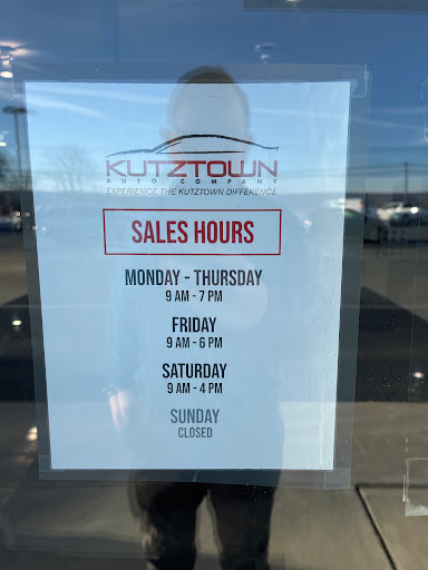 Car Dealer «Kutztown Auto Co.», reviews and photos, 14165 Kutztown Rd, Fleetwood, PA 19522, USA