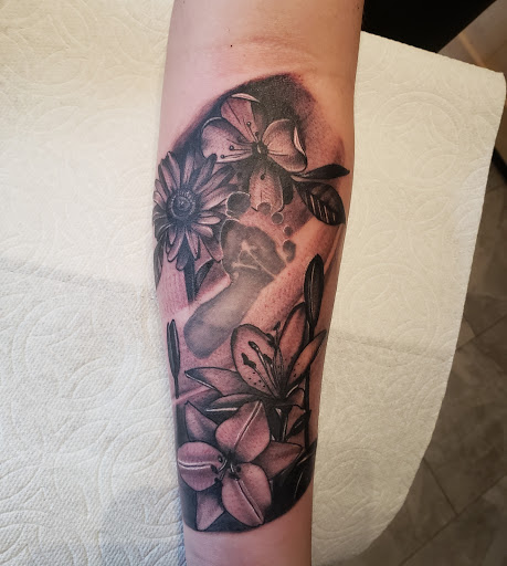 Explore simple forearm tattoo ideas, creative tattoo ideas in Phoenix, available at GreyWash Ink Tattoo