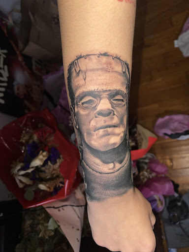Explore anger tattoo ideas, creative tattoo ideas in Ventura, available at Famous Tattoo & Body Piercing