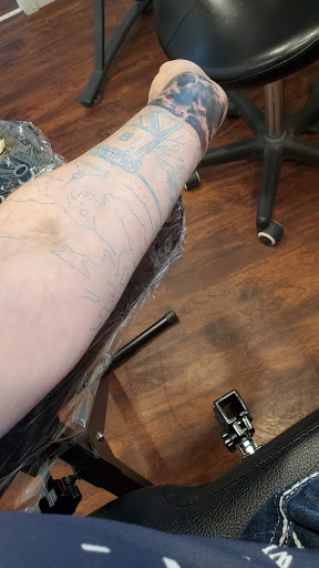 Explore thorn tattoo ideas, creative tattoo ideas in Sparta, available at Black Sheep Studios