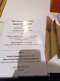 Restaurant latino-américain ORO Restaurant boutique à Strasbourg (la carte)