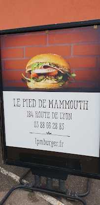 Hamburger du Restauration rapide Le Pied de Mammouth Burger à Illkirch-Graffenstaden - n°12