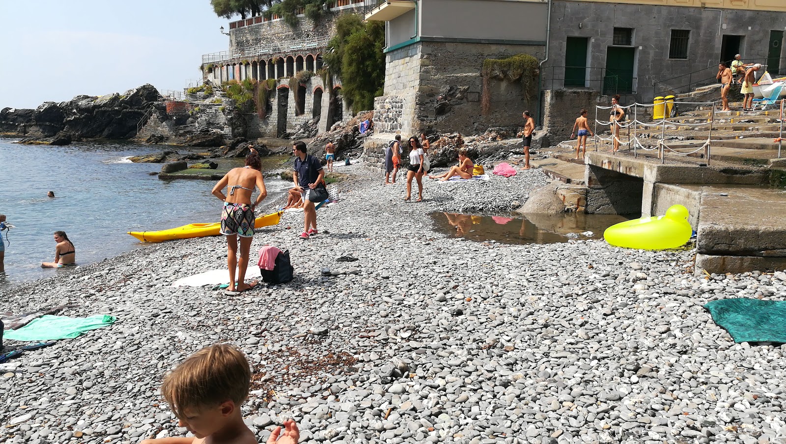 Valokuva Spiaggia Pubblica Capolungoista. puhtaustasolla korkea