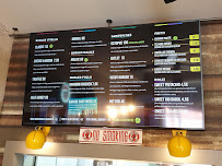 Menu du Garage Moto Kafè à Isernia