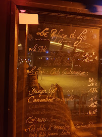 Menu du Le Refuge du Lys à Aragnouet