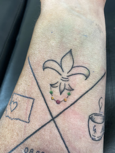 Explore family sleeve tattoo ideas, creative tattoo ideas in Royston, available at Tasi Tattoo