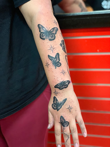 Explore chinese word tattoo ideas, creative tattoo ideas in El Paso, available at Estilo Firme Tattoo Co.