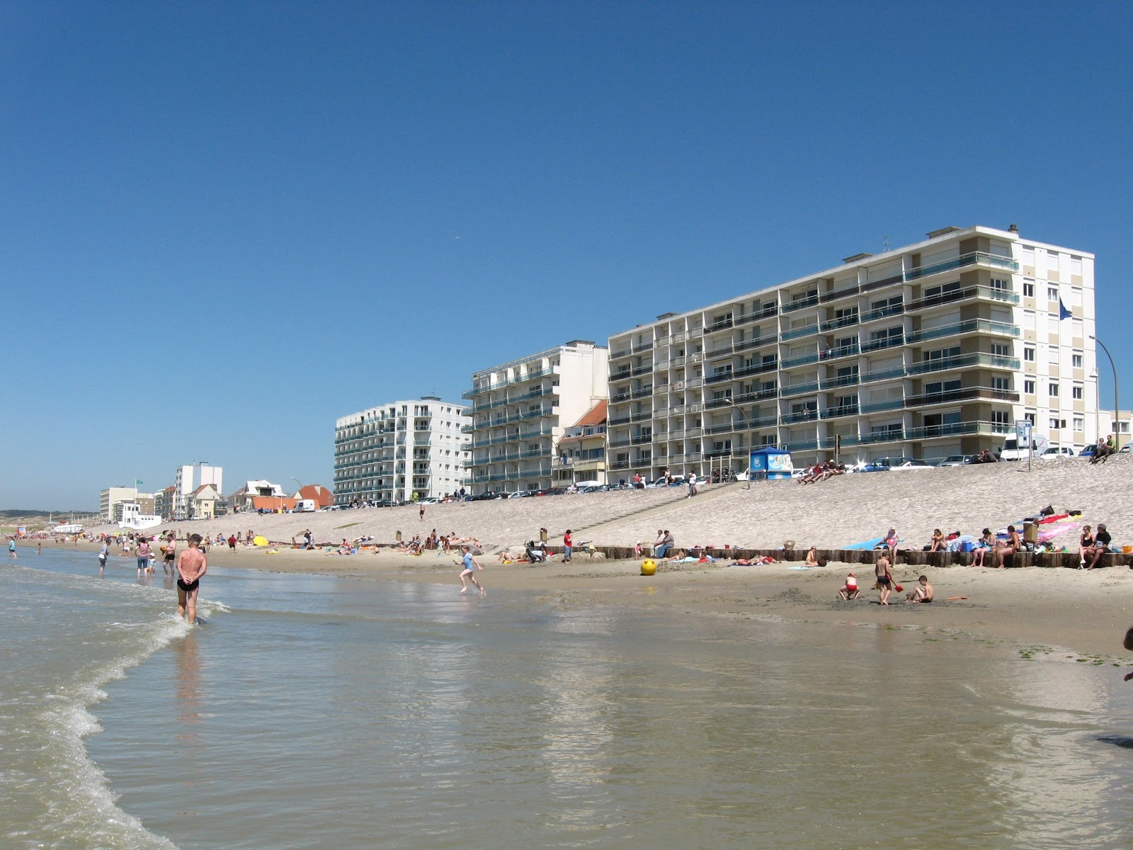 Zdjęcie Plaża Hardelot z proste i długie