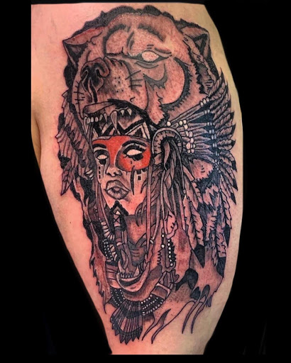 Explore water sign tattoo ideas, creative tattoo ideas in Hudson Falls, available at ALTERED ADDICTION TATTOOS