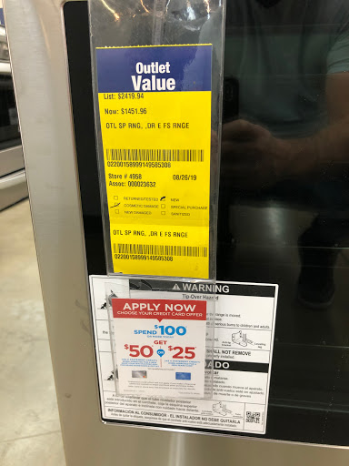 Appliance Store «Sears Outlet», reviews and photos, 2401 S Vineyard Ave, Ontario, CA 91761, USA