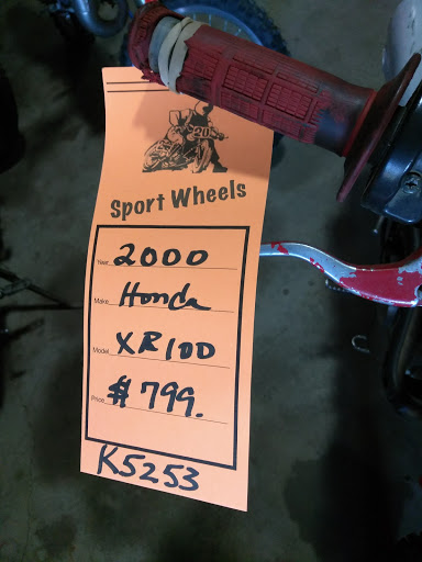 Motorcycle Dealer «Sport Wheels», reviews and photos, 3301 W 166th St, Jordan, MN 55352, USA