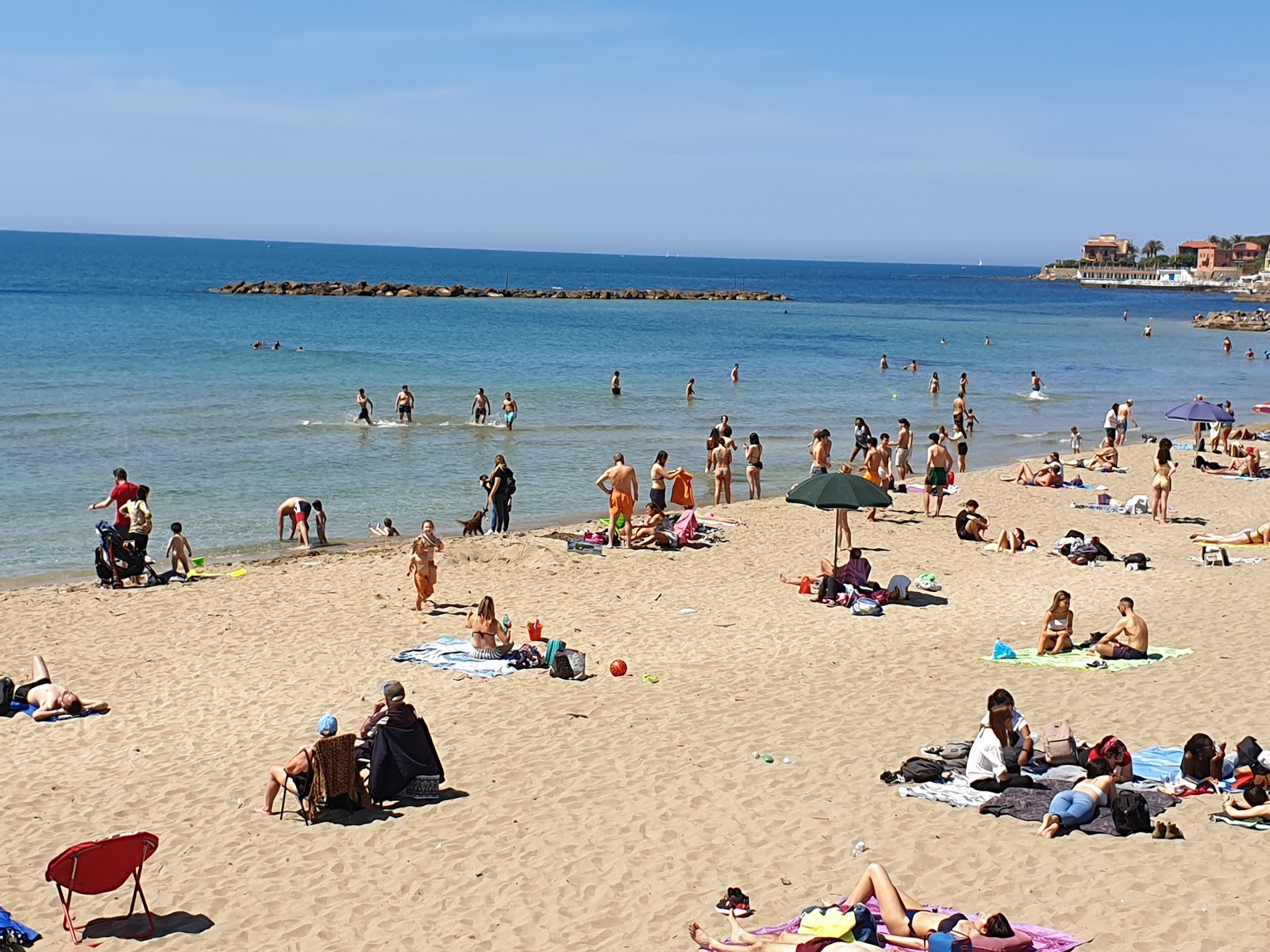 Foto de Santa Marinella beach con muy limpio nivel de limpieza