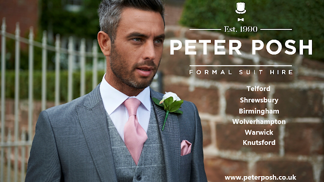 Peter Posh Suit Hire Telford - Telford