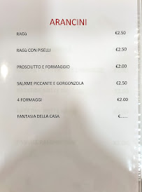 Pizzeria Sapori Siciliani à Mesagne (la carte)