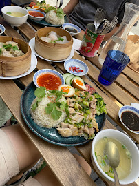 Riz au poulet hainanais du Restaurant vietnamien Haïnan chicken rice à Paris - n°6