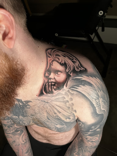 Explore 3d tattoo ideas for guys, creative tattoo ideas in Mesa, available at Conscious Child Tattoo Co.