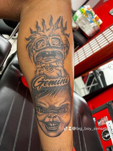 Explore volcano tattoo ideas, creative tattoo ideas in Beaumont, available at Artistic Pleasures Tattoos & Piercing Studio & Tattoo Supplies