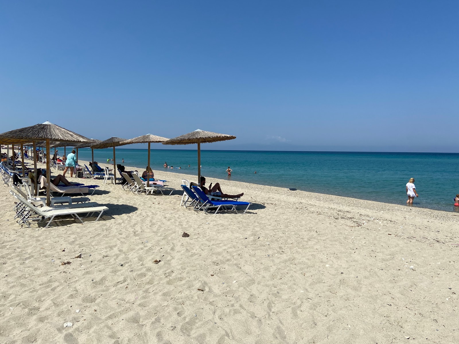 Zdjęcie Plaża Possidi obszar udogodnień